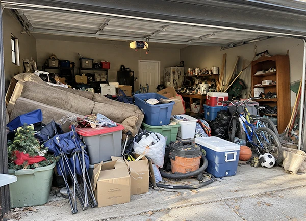 Professional garage cleanout and hauling in Gastonia North Carolina