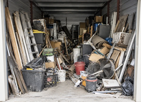 Storage unit junk removal in Gastonia North Carolina